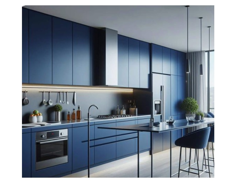 Greenlam laminate 299-30 - Dark Blue - Matte - 4x8 - Not postforming