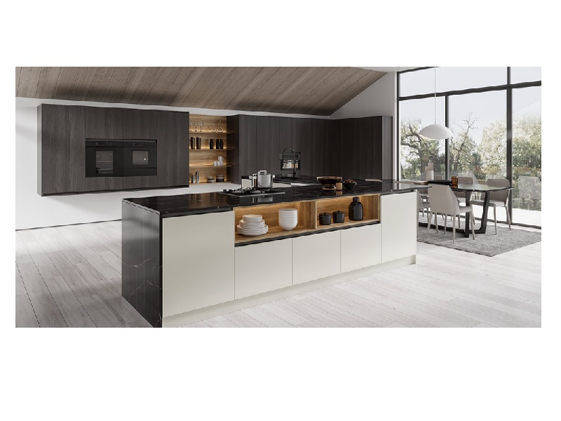 Greenlam laminate 7510-24 - Dark Teak - Texture - 4x8 - Not postforming