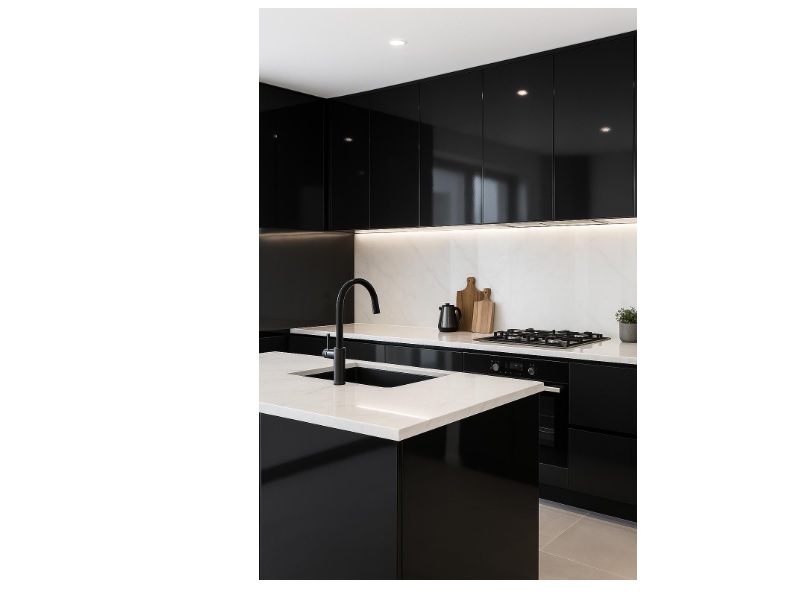 Laminado acrílico Negro ultra gloss AX - SO801