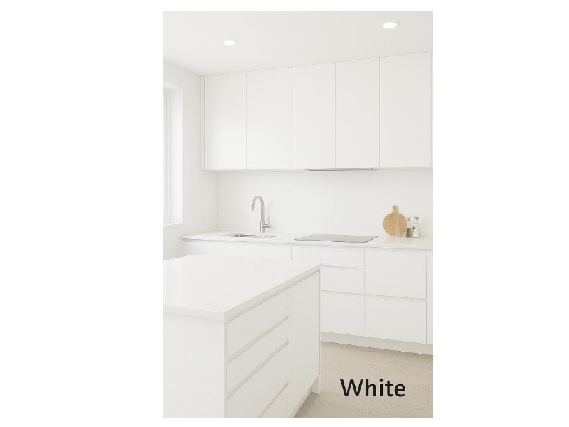 White ultra matt AX acrylic laminate - SO101