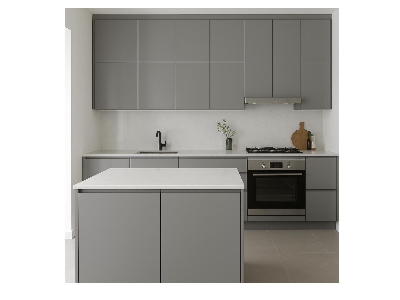 Laminado acrílico Grey - gris claro - ultra matt AX - MO10-701