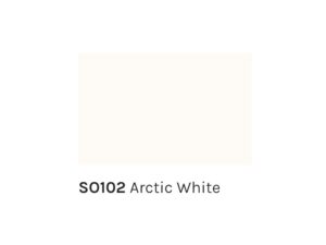 Actic white ultra matt AX acrylic laminate - SM102