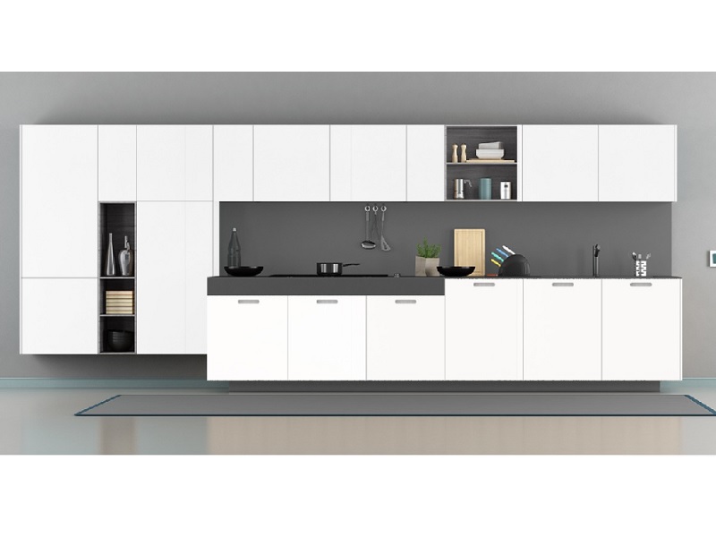 Greenlam Unicore laminate 101-30 - White - matt - not postforming - with protective film