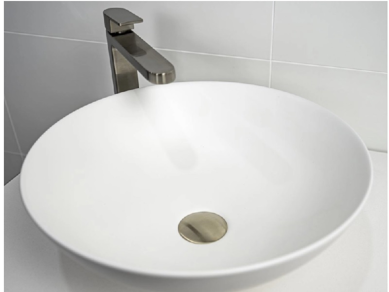 Pop-up de metal sin overflow color chrome