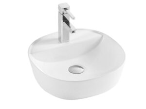 Round vessel bathroom sink NATY-LAV02 - 15.7 x 15.7 x 4.7 in