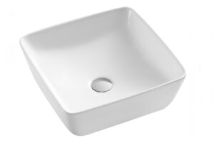 Square vessel bathroom sink NATY-LAV06 - 16.5 x 16.5 x 5.7 in