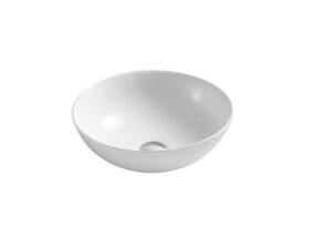 Round vessel bathroom sink NATY-LAV20 - 15.7 x 15.7 x 5.3 in