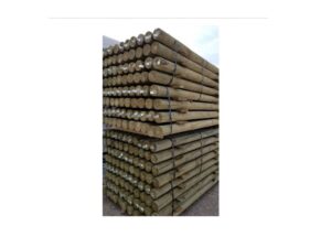 2 in to 2-1/2 in x 6-1/2 ft fence posts from Chile