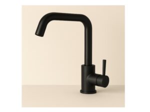 Addith black square kitchen faucet - 73009.1