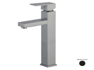 Mezcladora para lavamanos marca Foxtail Millennial 12-3/8 in black matte 974019-MB