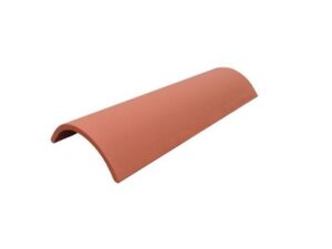 Single red roof ridges