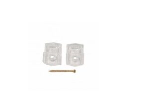 1/4 in plastic mirror holder, 4-pieces kit - R-826