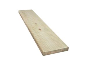 1 in x 10 in x 10 ft D/C treated SYP lumber