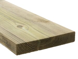 2 in x 8 in x 12 ft #1 treated SYP lumber