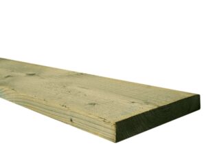 2 in x 10 in x 12 ft #1 treated SYP lumber