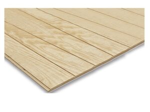 Panel ranurado plybead de USA 3/8 in tratado