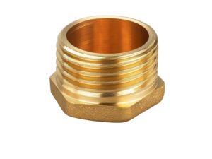 3/4 in bronze cap with thread