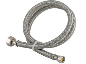 3/8 in compression flexible braided connector