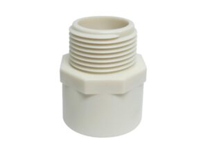 Adapter de PVC macho de 1-1/2 in
