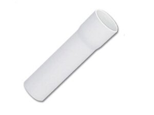 1-1/4 in x 10 in white plastic slip-joint sink drain extension tube