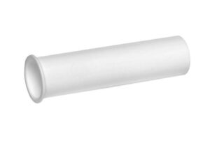 1-1/2 in x 6 in white plastic flanged strainer sink drain tailpiece