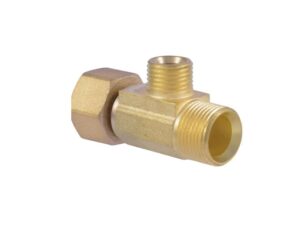 3/8 in to 1/4 in compression T