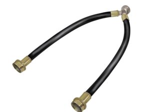1/2 in - 3/8 in double Y flexible connector