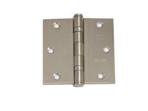 3-1/2x3-1/2 in ball bearing stainless steel door hinge