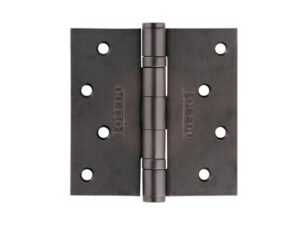 4 x 4 in black color ball bearing door hinge