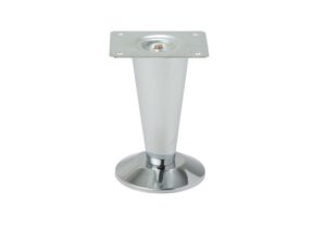 4-3/4 in Imex furniture leg, chrome - SL-094