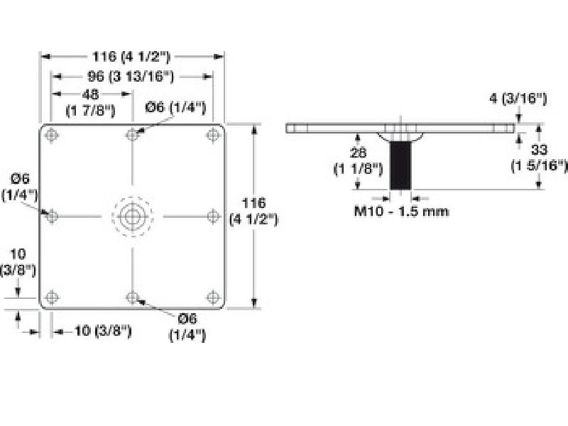 Patas de mesa de altura de oficina de 28 pulgadas de níquel satinado