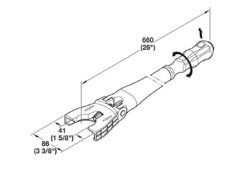 AXILO, height adjustment tool, steel and plastic