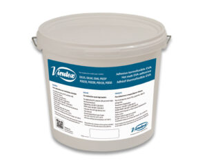 Virutex hot melt glue for edge banding. 4 kg / 8.8 lb bucket