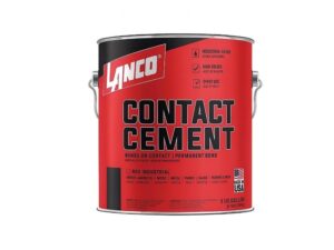 1 gallon Lanco Red Brush & Spray Industrial Strength Contact Adhesive - CA151-4