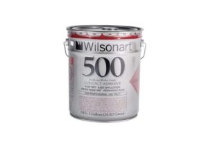 5 gallons Wilsonart professional brush/roller grade clear contact adhesive - 500