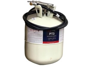 38 lb canister Pionite high performance industrial strength clear contact adhesive - PT3-038C - PT2-030C