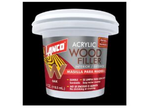 4 oz Lanco Acrylic Latex Wood Filler Oak - WF831-8