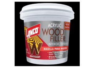 8 oz Lanco Acrylic Latex Wood Filler Mahogany - WF828-7
