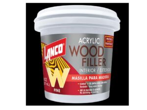 8 oz Lanco Acrylic Latex Wood Filler Pine - WF827-7