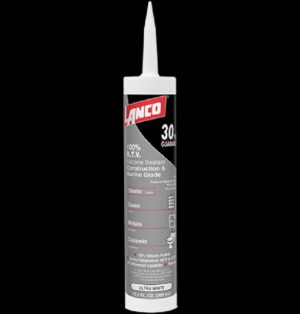 10.3 oz Lanco 100% RTV silicone - construction & marine grade aluminum Lanco - SS891-18