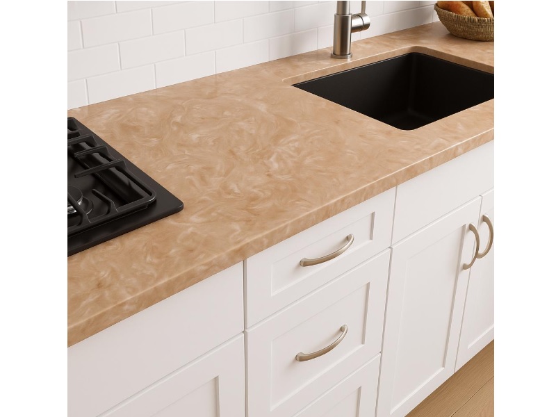 Golden Shine solid surface