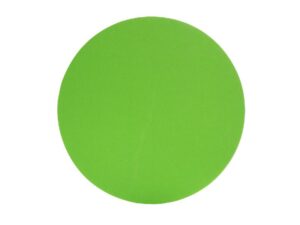 5 in Hook & Loop Micron Finishing Disc, Aluminum Oxide, No Dust Holes, Grade 30U=400, green - 3rd step