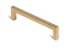 Gold color tubular handle 128 mm - HMA418-03