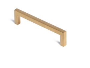 Gold color tubular handle 160 mm - HMA418-04