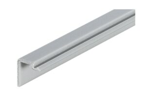 Cover For Aluminum Profile, plastic, gray, 2.5 meters