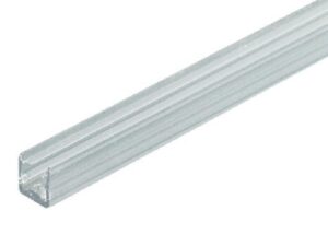 Plastic Gasket Profile, for Glass or Panel Inserts, for Aluminum Doors, 8 ft