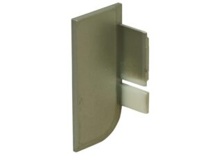 Hafele Plastic L-Profile Left End Cap - 126.37.998