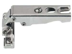 Aluminum Frame Door Hinge, H-Series, 110° Opening Angle, Self Closing, Full Overlay, Nickel-plated steel