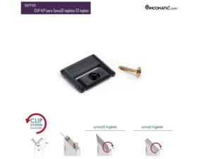 Clips + screws for Rincomatic Syma2 profile handle