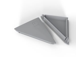 Euro end cap for shelf support - TSE